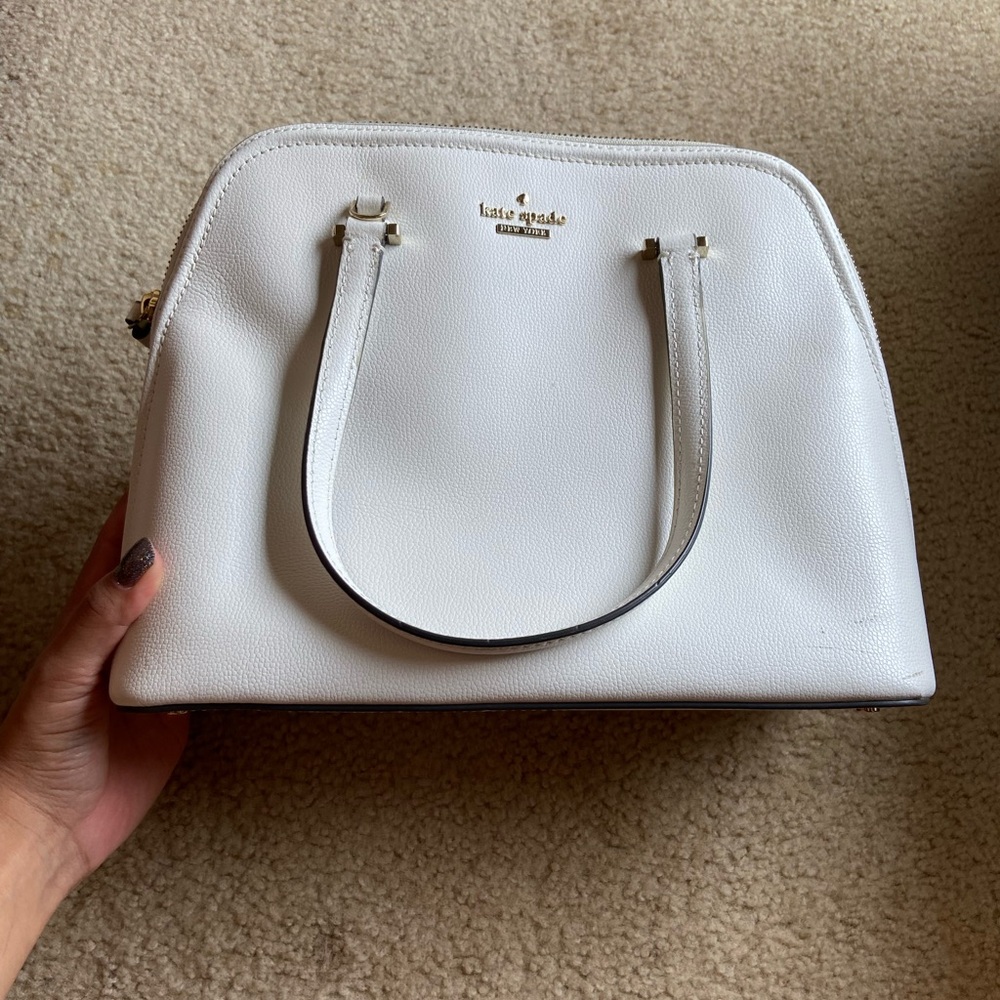 Kate Spade White Satchel
